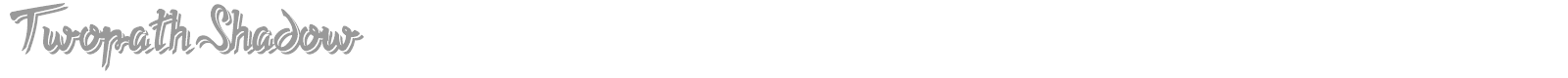 Twopath font preview